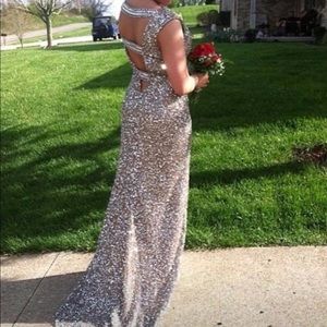 Champagne Prom Dress